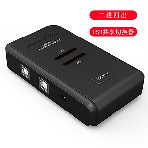 胜为2进4出USB共享切换器US-204----缩略图01