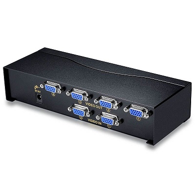 VGA 二进四出可切换分配器