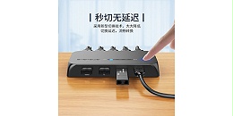 胜为一控四HDMI高清视频切换器KS-504H___快速切换