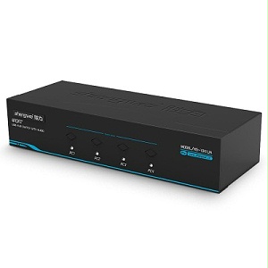 KVM音视频切换器 4进1出