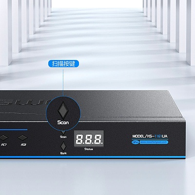 16口机架式VGA KVM切换器KS-1161UA
