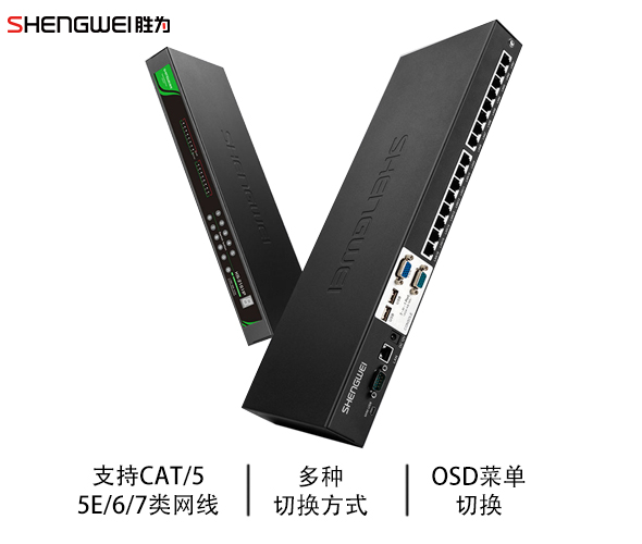 16口数字KVM切换器-胜为科技
