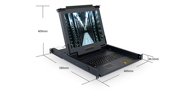 远程LCD KVM一体机规格-胜为科技