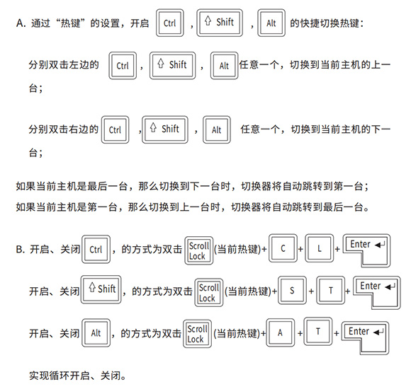 胜为HDMI KVM切换器切换方式-3