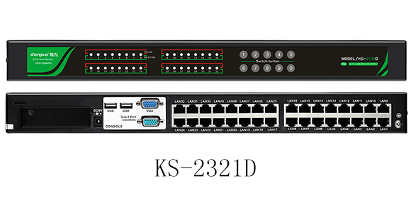 32口RJ45 KVM切换器-胜为科技